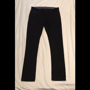 Vans v76 skinny jeans black